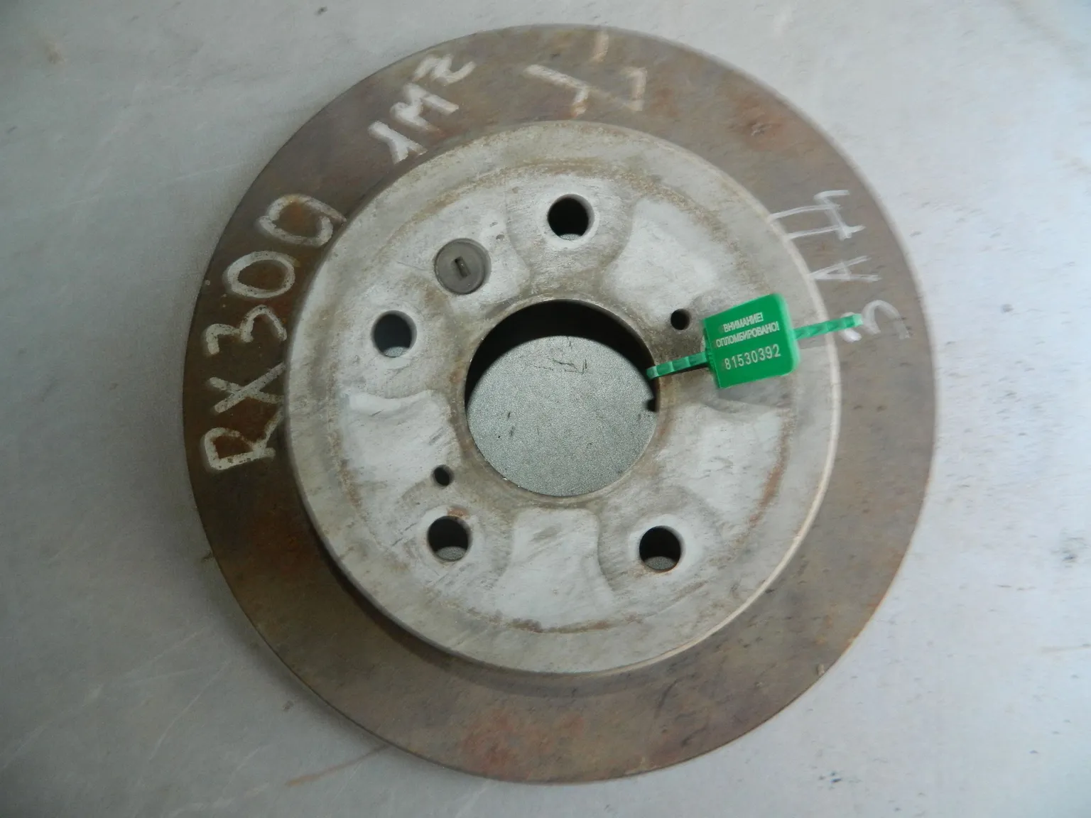 Диск тормозной LEXUS RX300 MCU15 Зад (Контрактный) 81530392