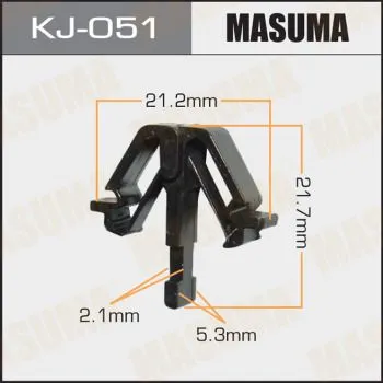 Клипса MASUMA KJ051 TOYOTA 9046717004
