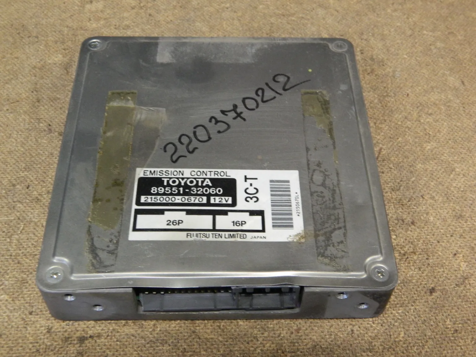 Блок управления ДВС TOYOTA CAMRY 3CT (Контрактный) 79590369