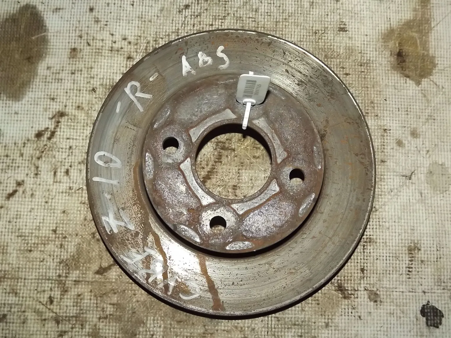 Диск тормозной NISSAN CUBE Z10 Перед (Контрактный) 35017125