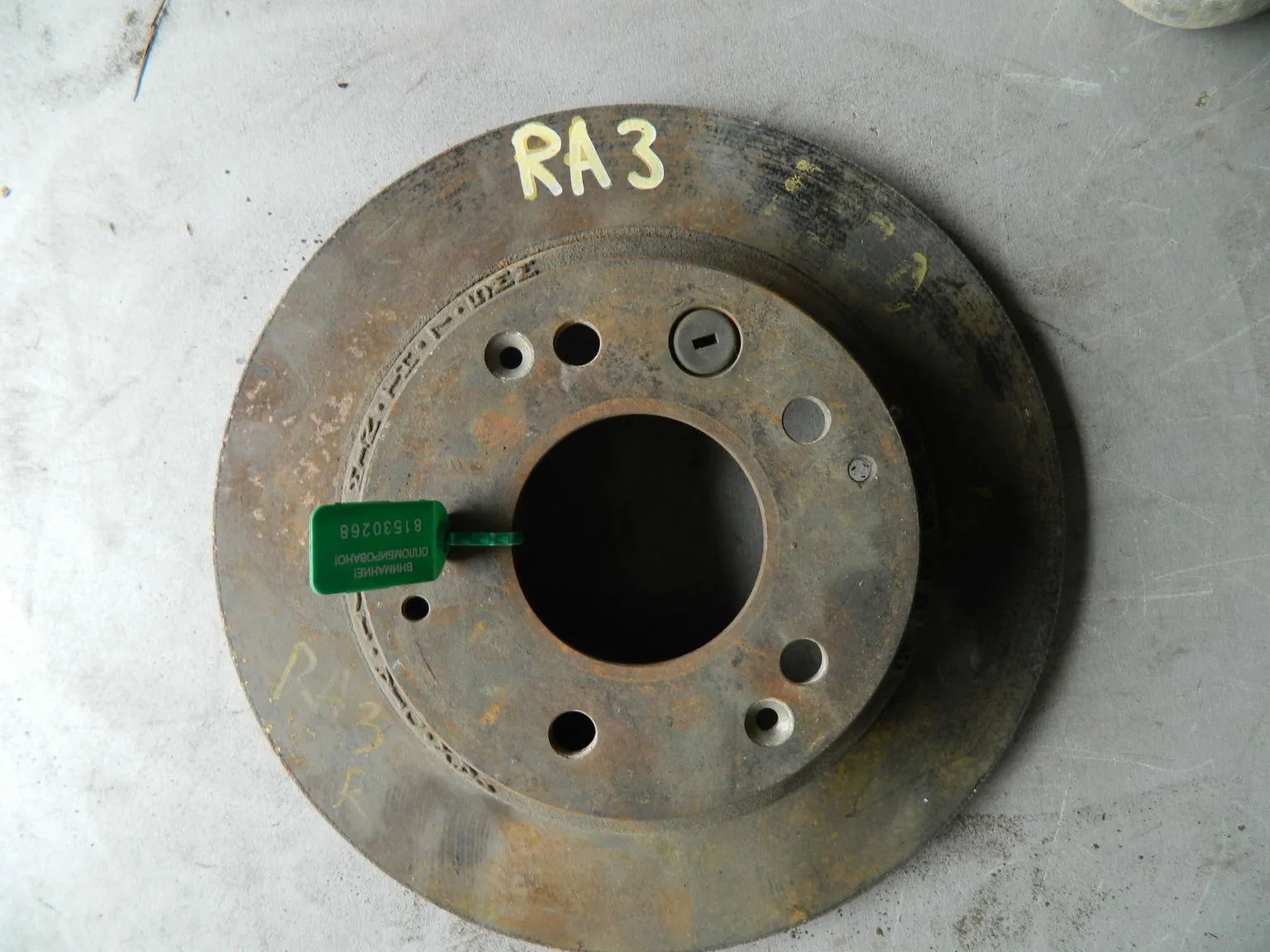 Диск тормозной HONDA ODYSSEY RA3 Зад (Контрактный) 81530268