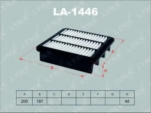 Фильтр воздушный LYNX LA1446