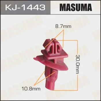Клипса MASUMA KJ1443 NISSAN 7588160010