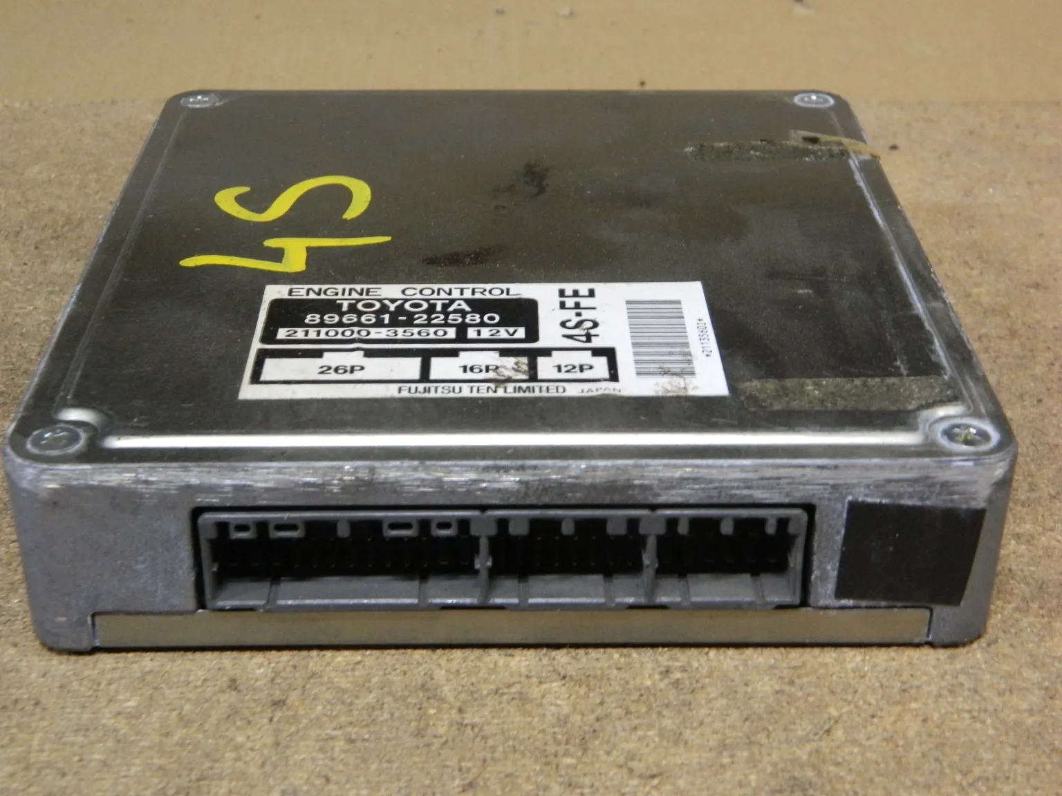 Блок управления ДВС TOYOTA CRESTA 4SFE (Контрактный) 9632 8966122580