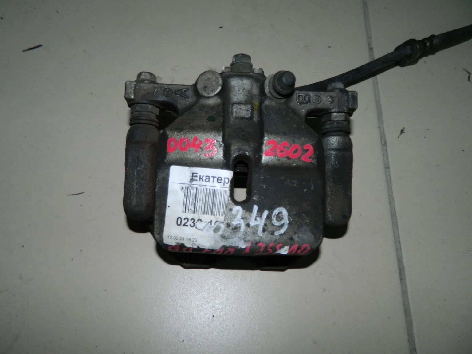 Суппорт HONDA ODYSSEY RB1 Зад Прав (Контрактный)