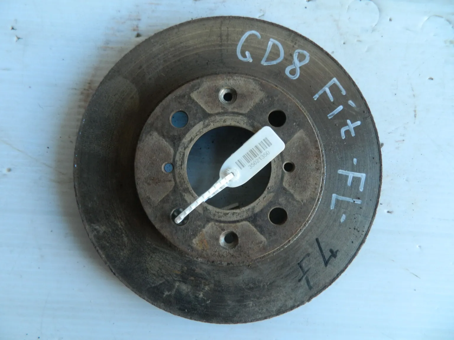 Диск тормозной HONDA FIT ARIA GD8 Перед (Контрактный) 35021350