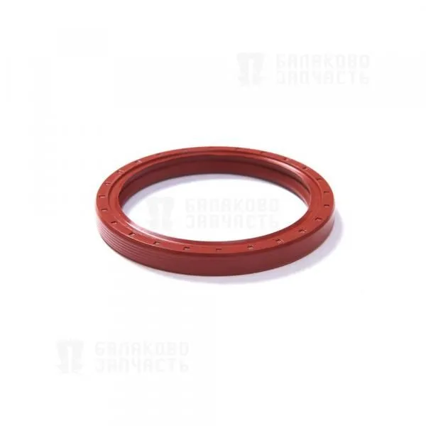 Сальник БРТ 21081005160 ВАЗ 2108 вала коленчатого задний 80х100 NBR красный 1шт в пакете