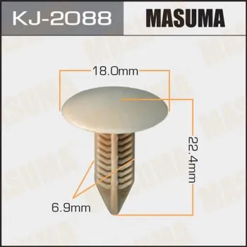 Клипса MASUMA KJ2088 HONDA 90667S0D003ZD