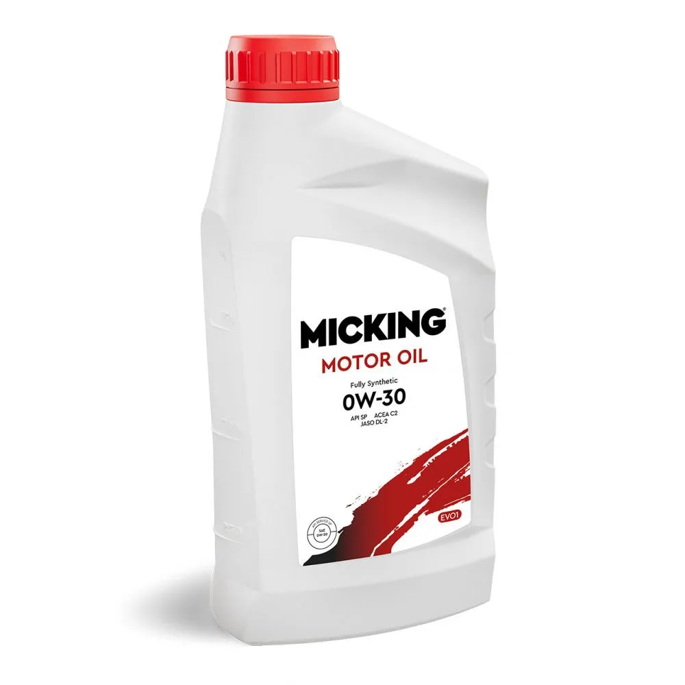 Масло моторное MICKING MOTOR OIL EVO1 0W30 SP ACEA C2 синт (1л)