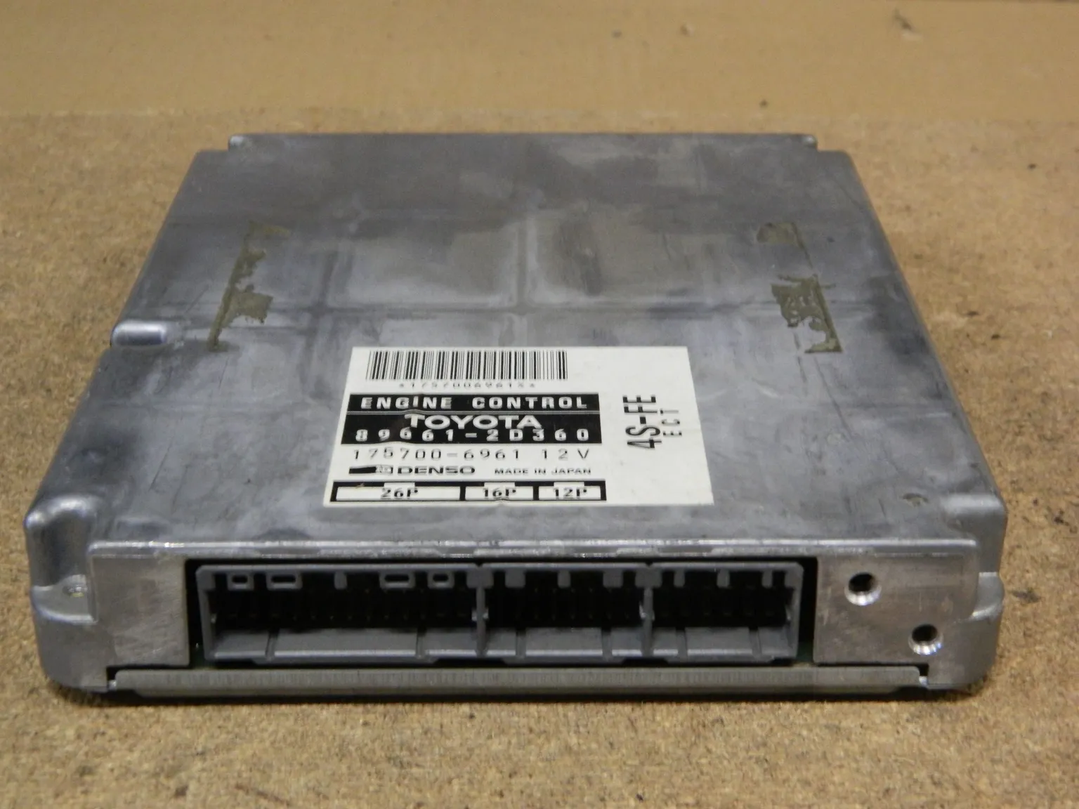 Блок управления ДВС TOYOTA CARINA ED 4SFE (Контрактный) 9616 896612D360