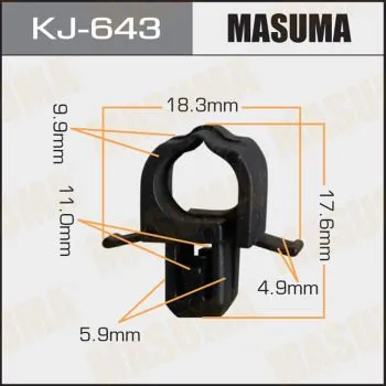 Клипса MASUMA KJ643 NISSAN 2894530Y10