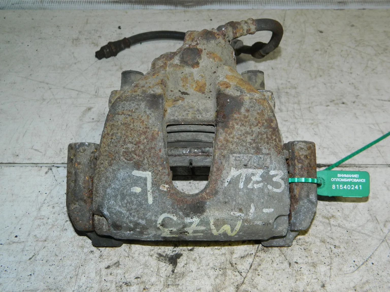 Суппорт MAZDA MAZDA 3 BKEP Перед Лев (Контрактный) 81540241