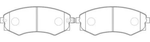 Колодки тормозные MAC A319WK