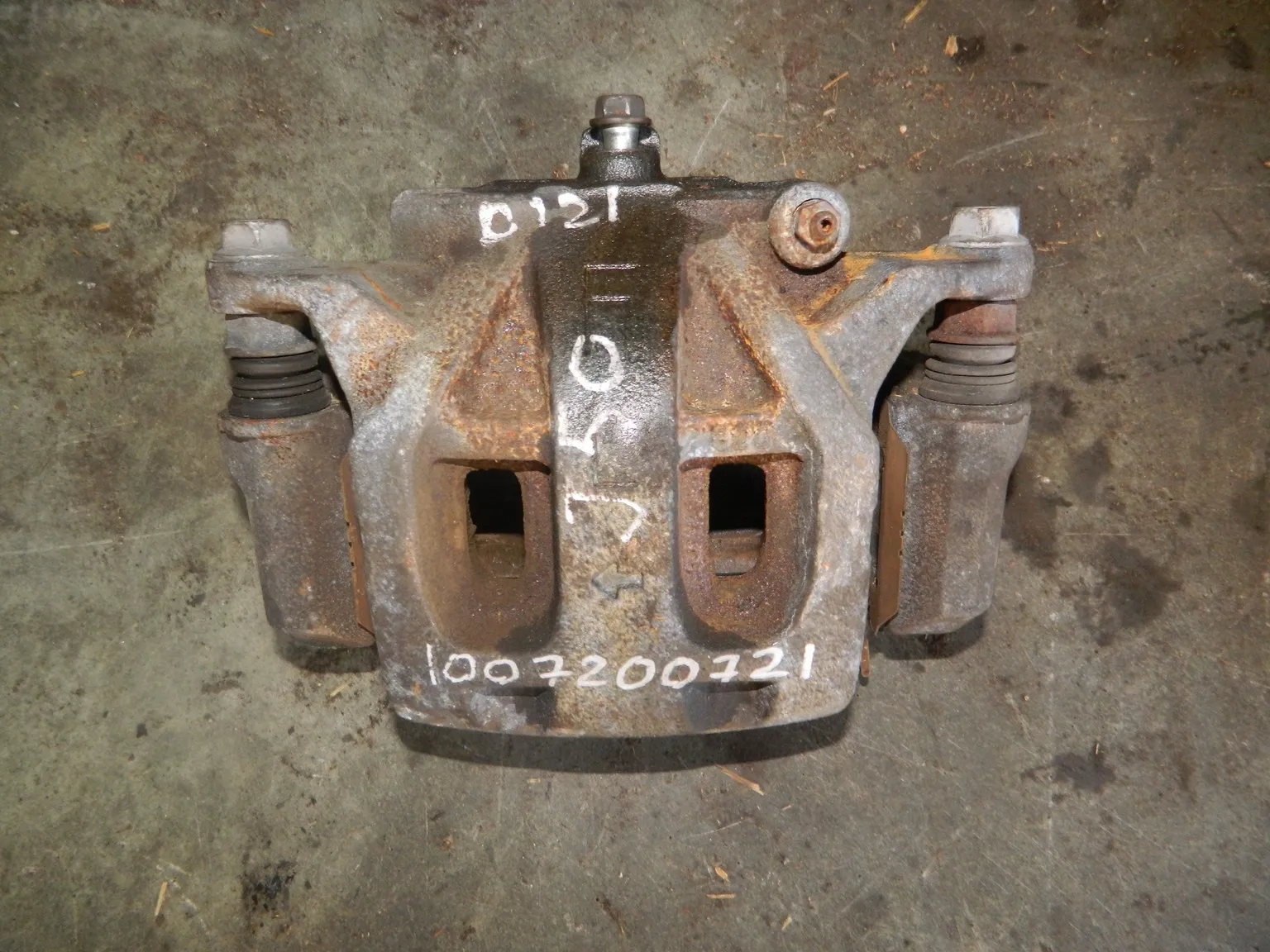 Суппорт INFINITI EX35 J50 Перед Лев (Контрактный) 1007200721