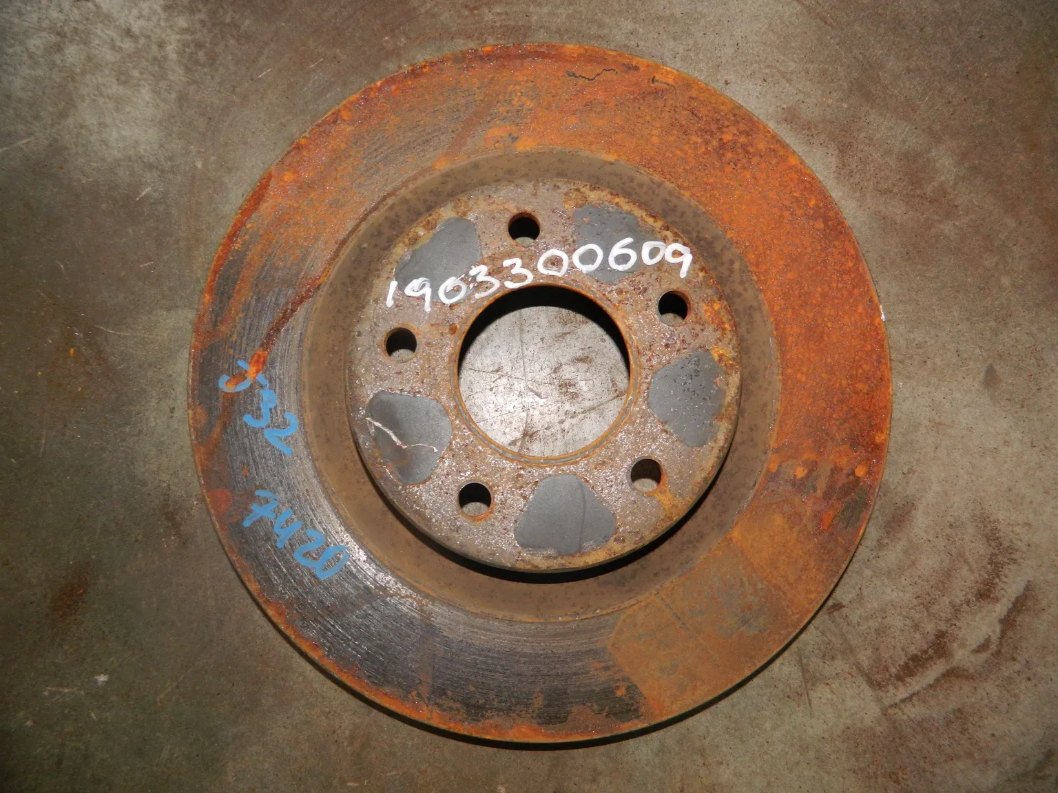 Диск тормозной NISSAN TEANA J32 Перед (Контрактный) 1903300609