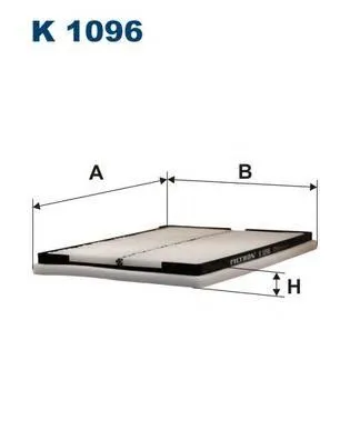 Фильтр салонный FILTRON K1096