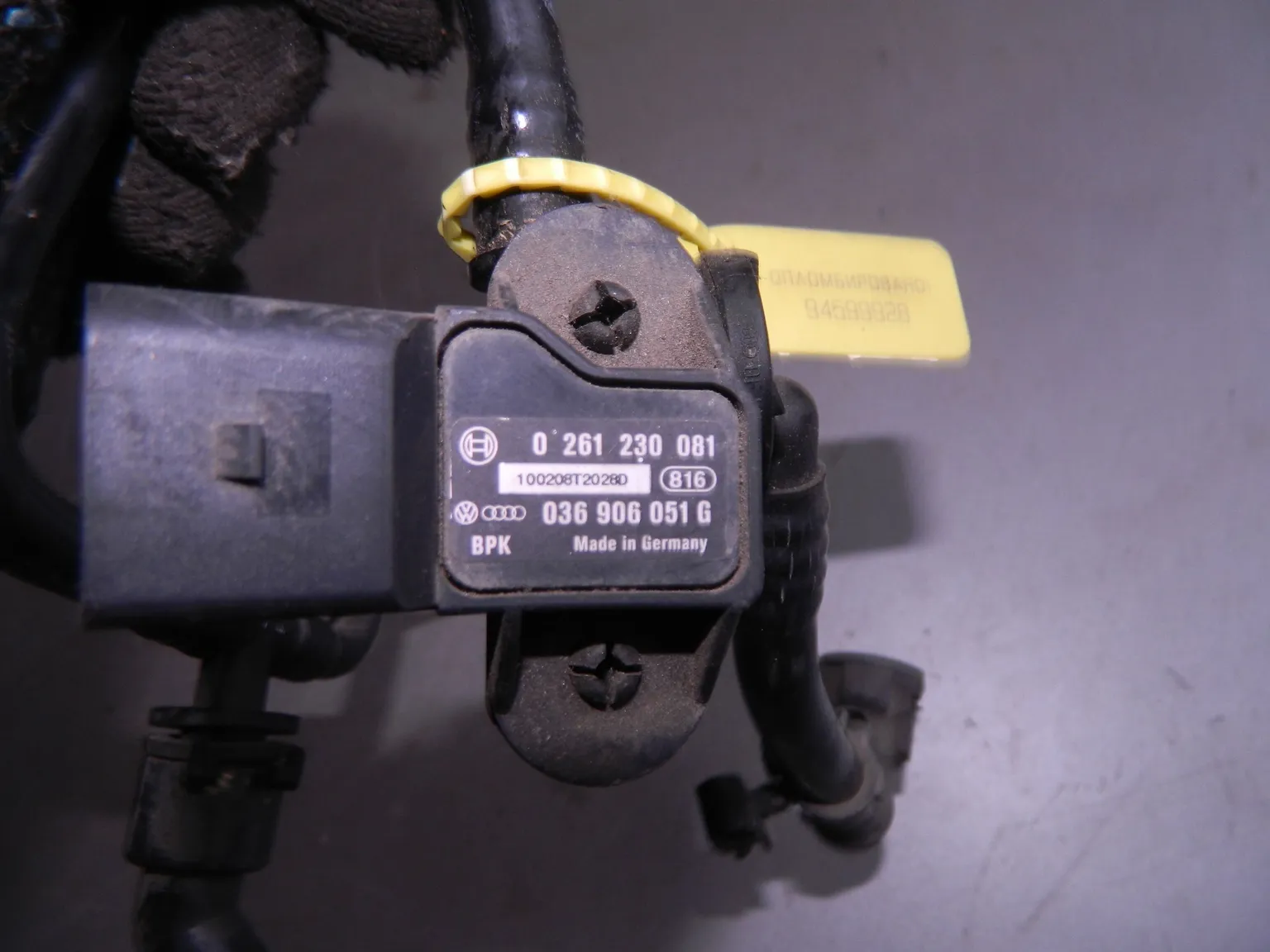 Датчик абсолютного давления VOLKSWAGEN GOLF VI 5K1 (Контрактный) 94599928