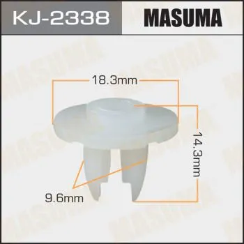 Клипса MASUMA KJ2338 TOYOTA