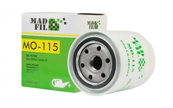 Фильтр масляный MADFIL MO115 TOYOTA