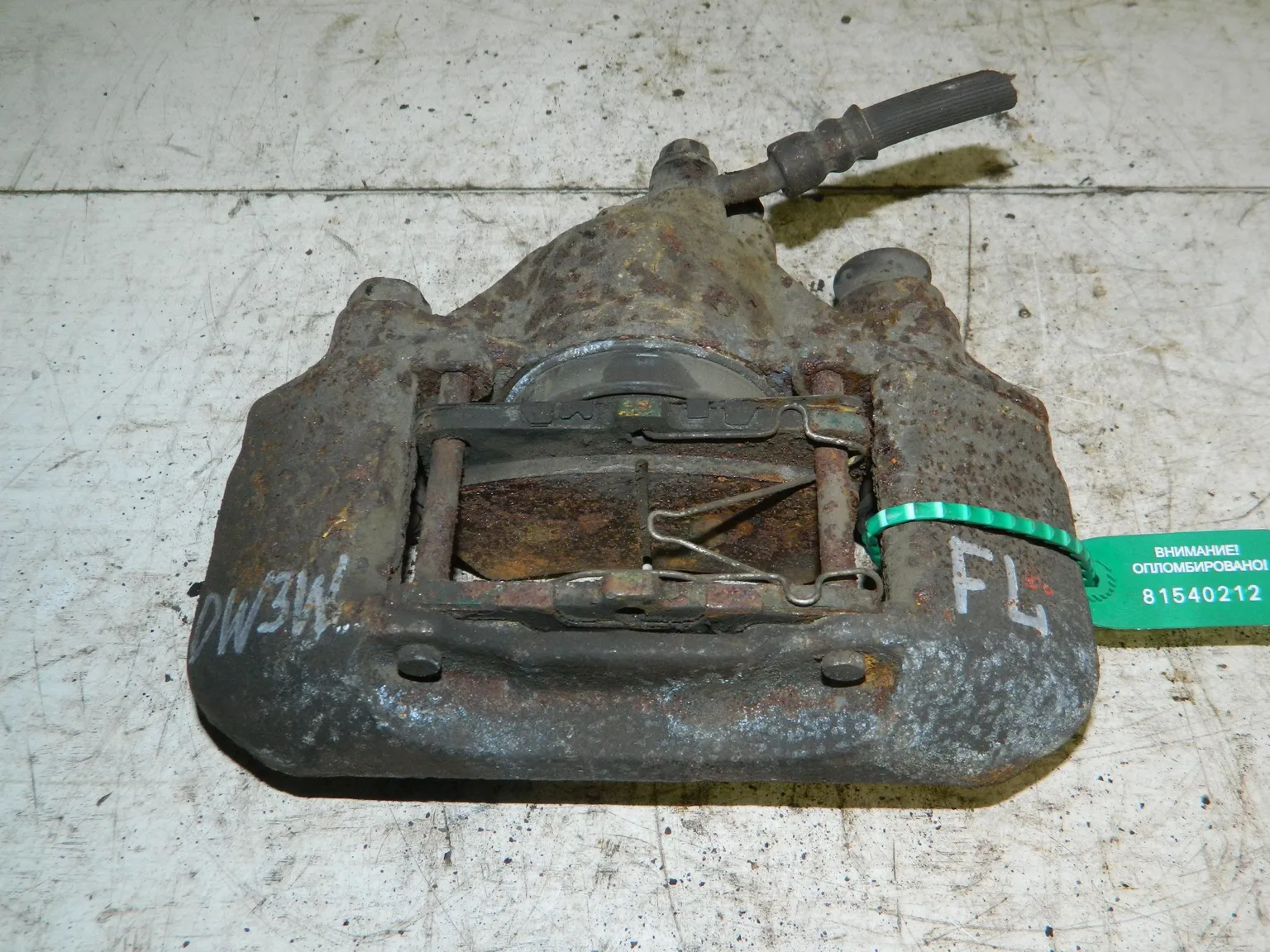 Суппорт MAZDA Demio DW3W Перед Лев (Контрактный) 81540212