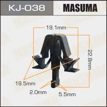 Клипса MASUMA KJ038 TOYOTA 9046712040