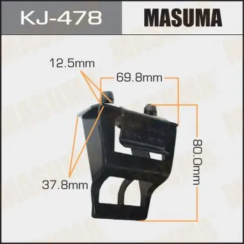 Клипса MASUMA KJ478 TOYOTA 5215620220