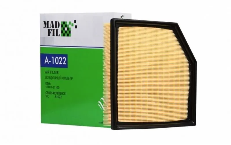 Фильтр воздушный MADFIL A1022 TOYOTA RAV 4 / LEXUS RC350 AY120TY087