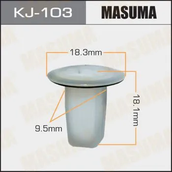 Клипса MASUMA KJ103 TOYOTA 9018906172