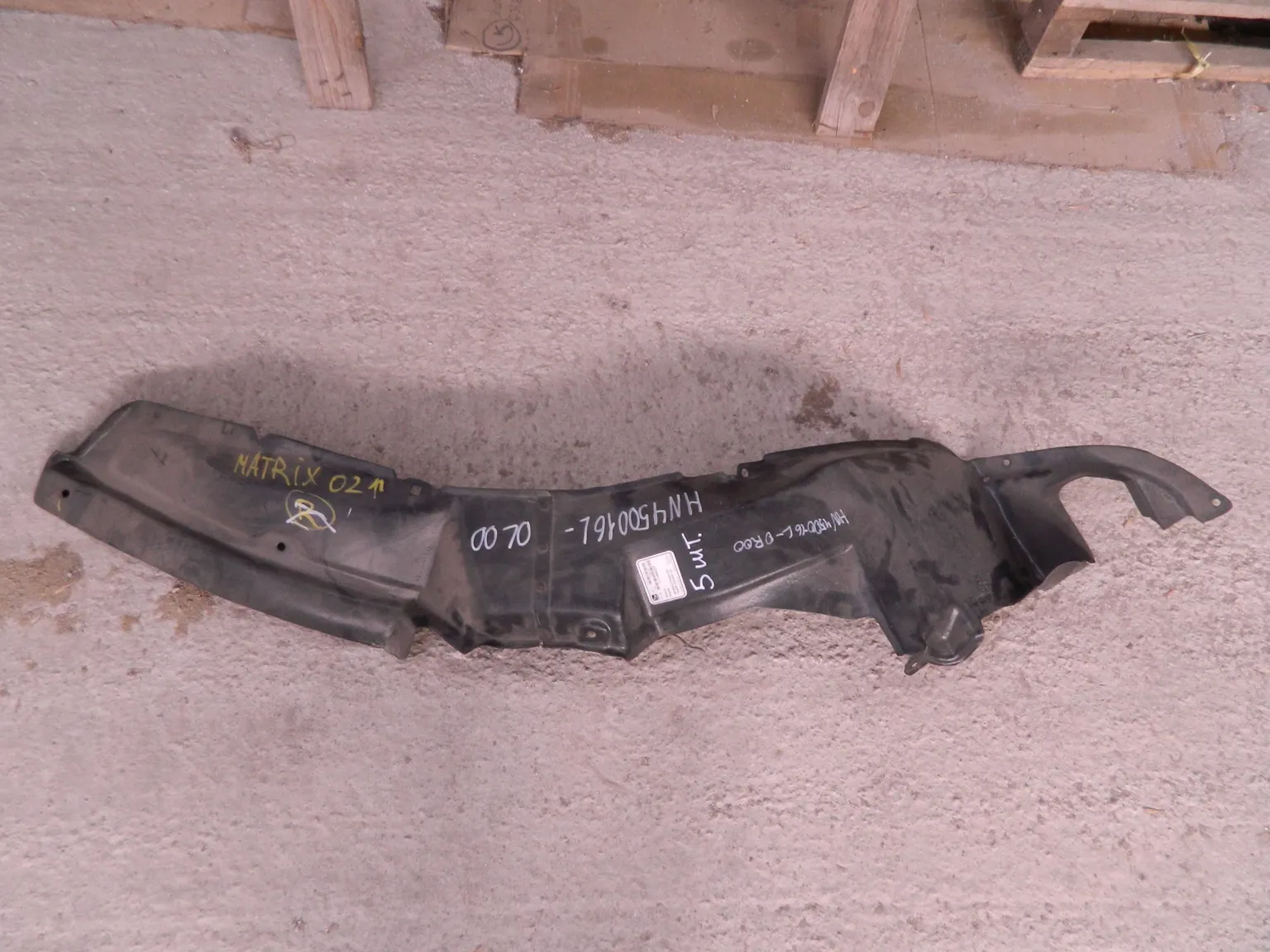 Подкрылок API HN450016L0L00 HYUNDAI MATRIX FC LH 2001 - 2007