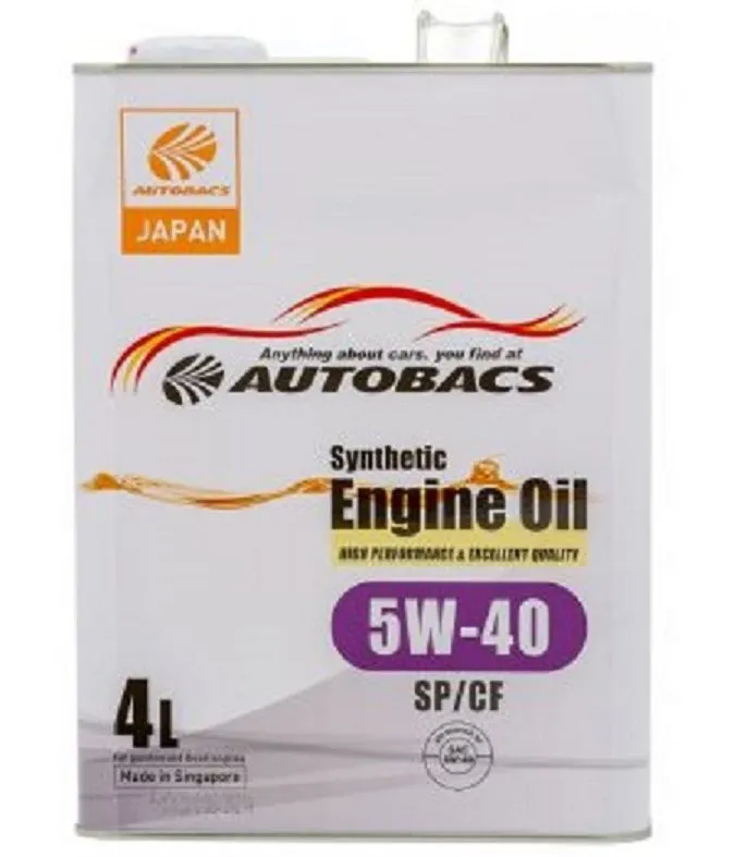 Масло моторное AUTOBACS SYNTHETIC 5W40 SP/CF (4л)