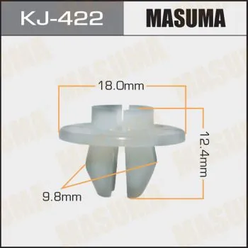Клипса MASUMA KJ422 TOYOTA 9018909002