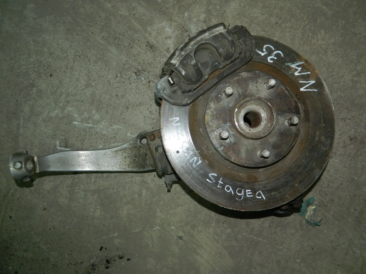 Ступица NISSAN STAGEA M35 Перед Прав (Контрактный) 79586606