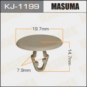 Клипса MASUMA KJ1199 TOYOTA 9046707158A0