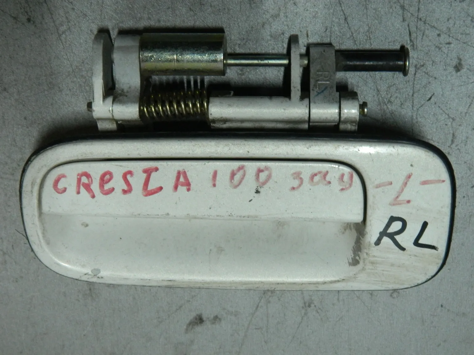 Ручка двери наружная TOYOTA CRESTA GX100 Зад Лев (Контрактный) 81528518