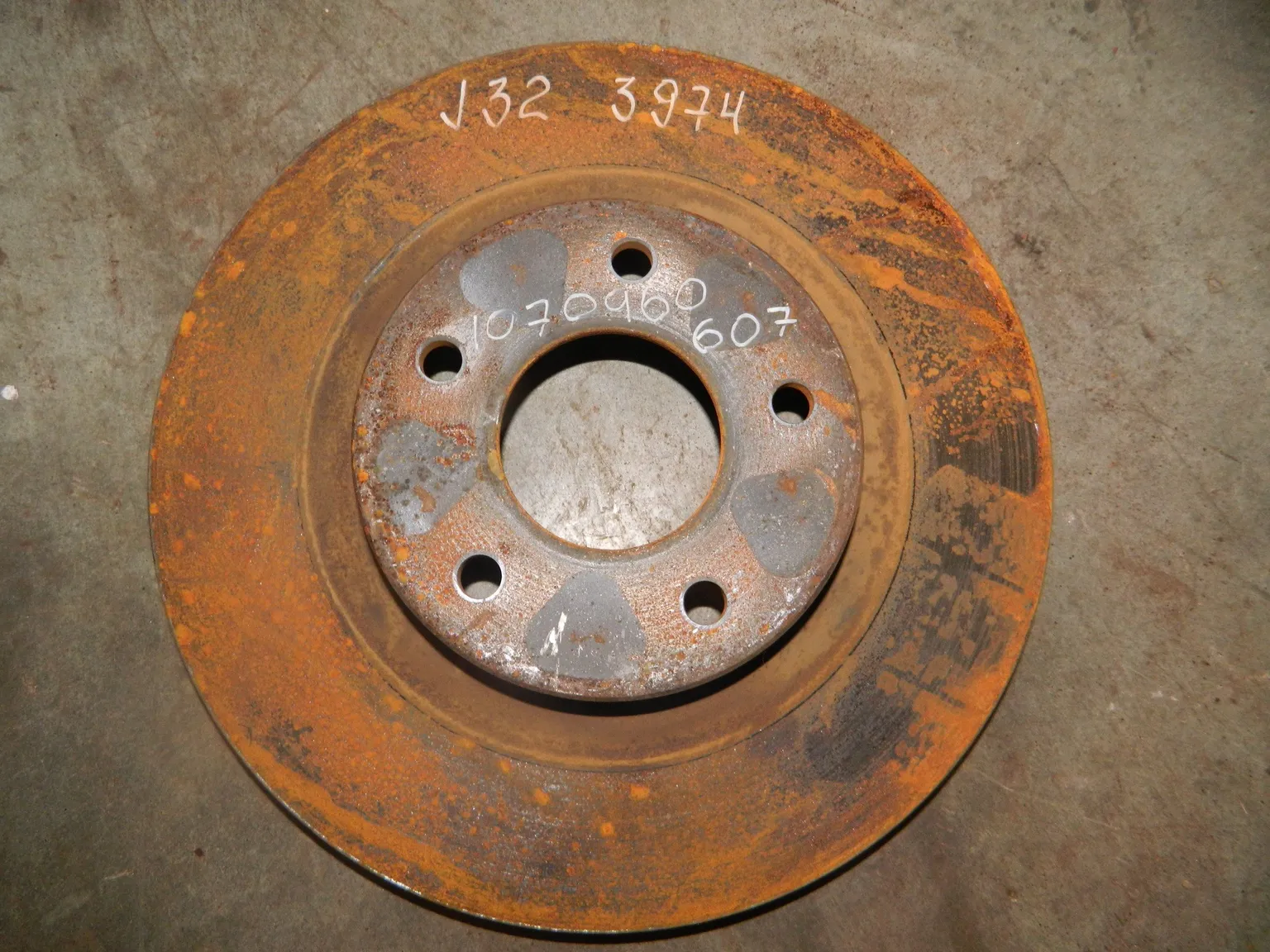 Диск тормозной NISSAN TEANA J32 Перед (Контрактный) 1070960607