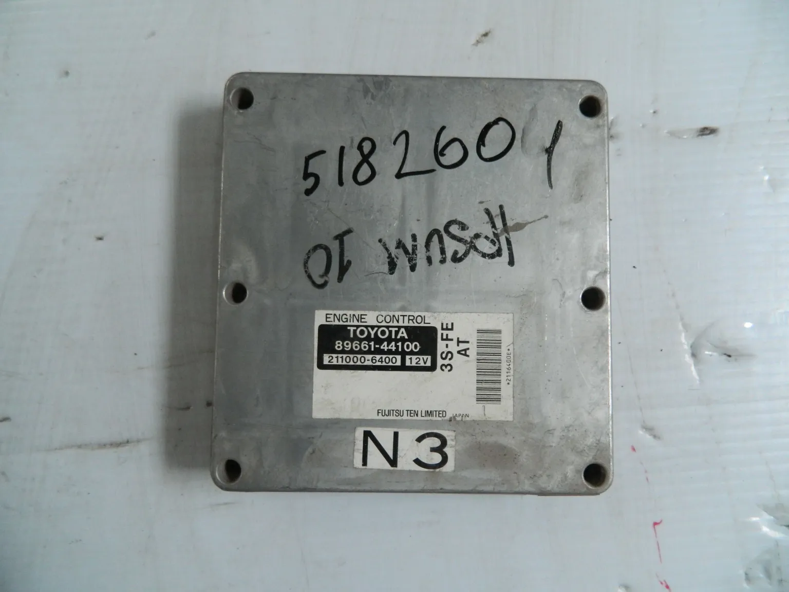 Блок управления ДВС TOYOTA IPSUM SXM10 3SFE (Контрактный) 79590436 8966144100