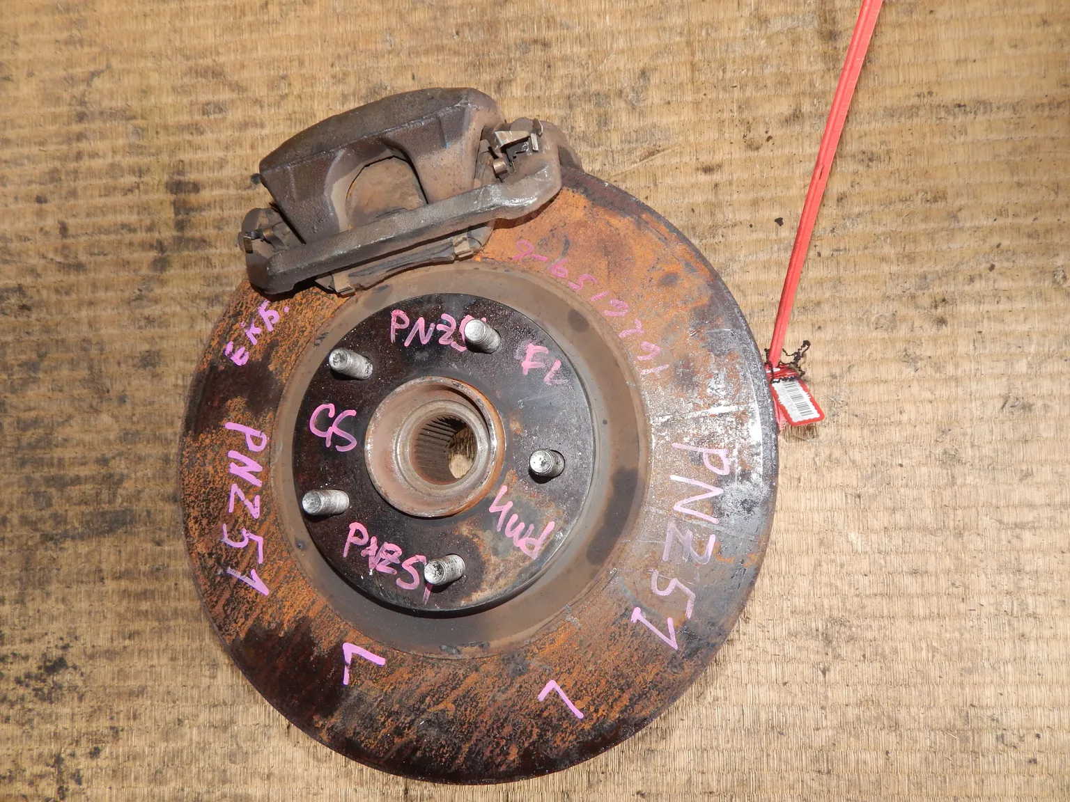 Ступица NISSAN MURANO PNZ51 Перед Лев (Контрактный) 55119064