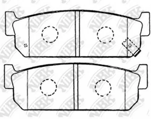 Колодки тормозные MU MU634WK