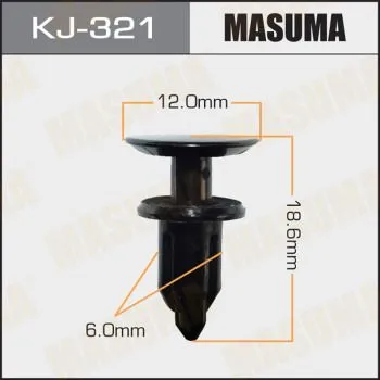 Клипса MASUMA KJ321 TOYOTA 9046706005
