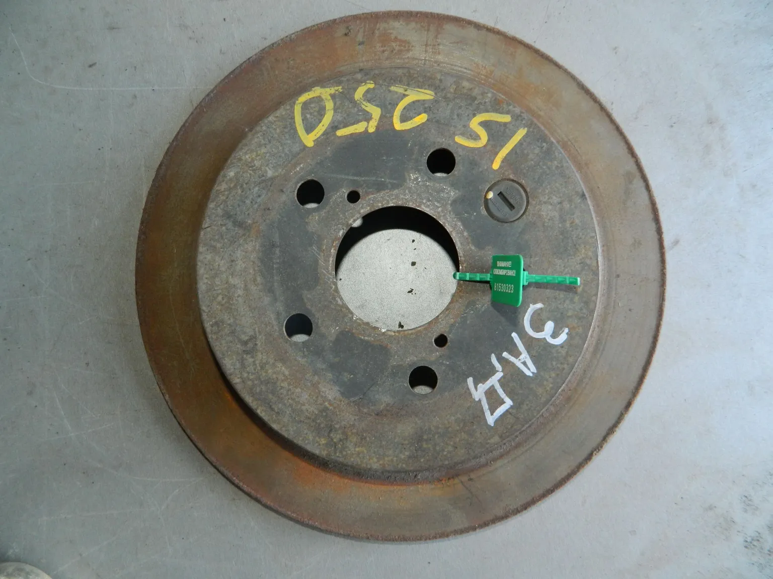 Диск тормозной LEXUS IS250 GSE20 Зад (Контрактный) 81530323