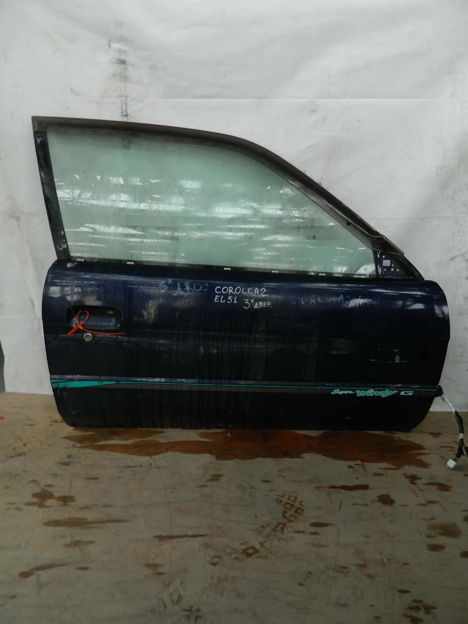 Дверь TOYOTA CORSA EL51 Перед Прав (Контрактный) 72355813