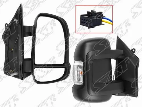 Зеркало SAT STFT769401 Прав. PEUGE BOXER, FIAT DUCATO 2006