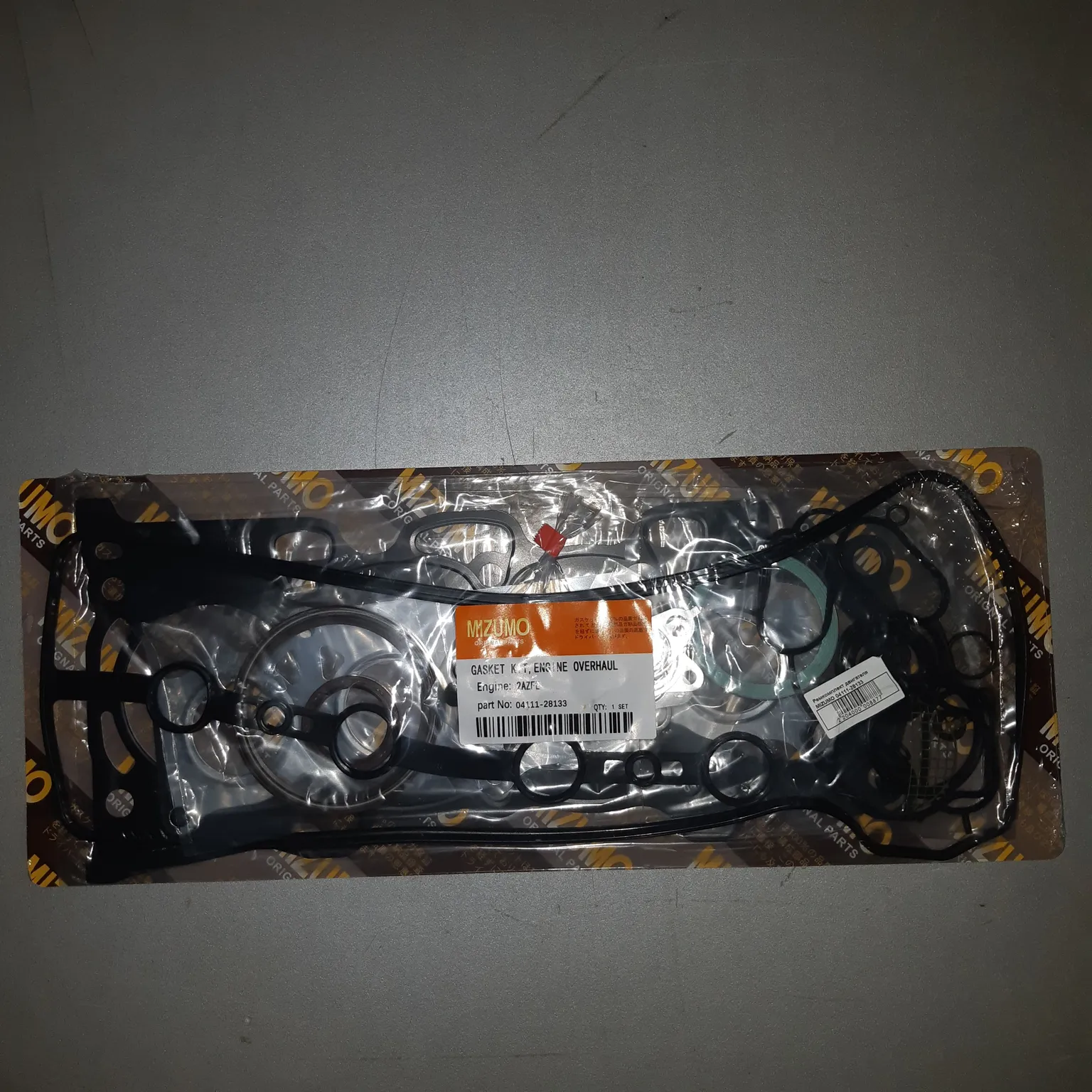 Ремкомплект ДВС MIZUMO 0411128133 2AZFE (металл)