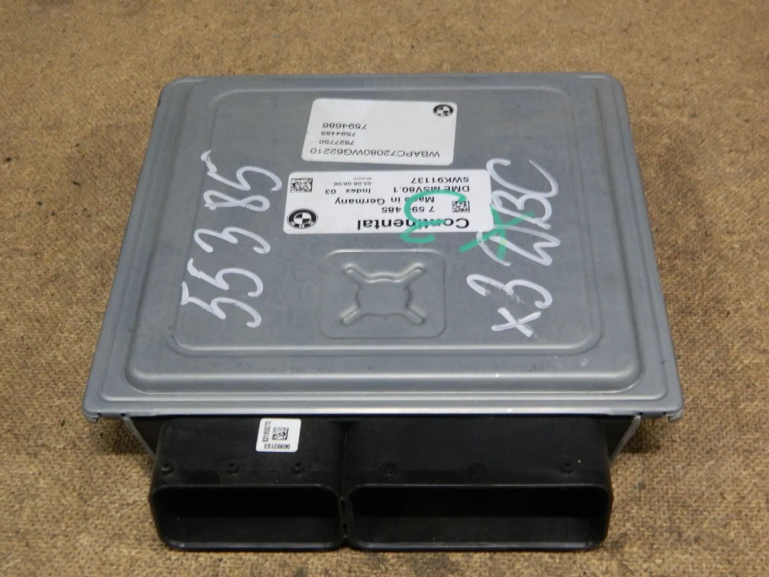 Блок управления ДВС BMW X3 E83 (Контрактный) 79590659