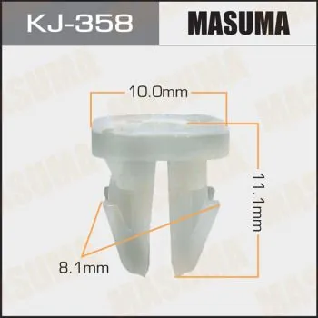 Клипса MASUMA KJ358 TOYOTA 9018904139