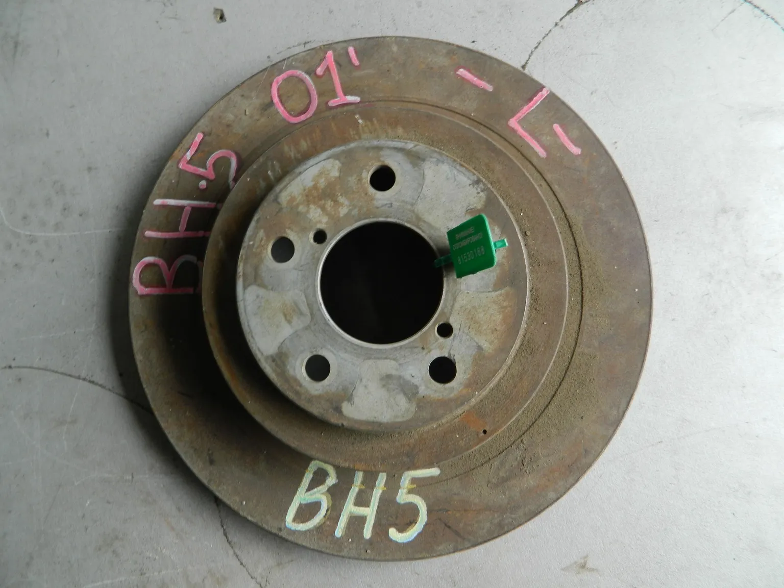 Диск тормозной SUBARU LEGACY BH5 Зад (Контрактный) 81530168