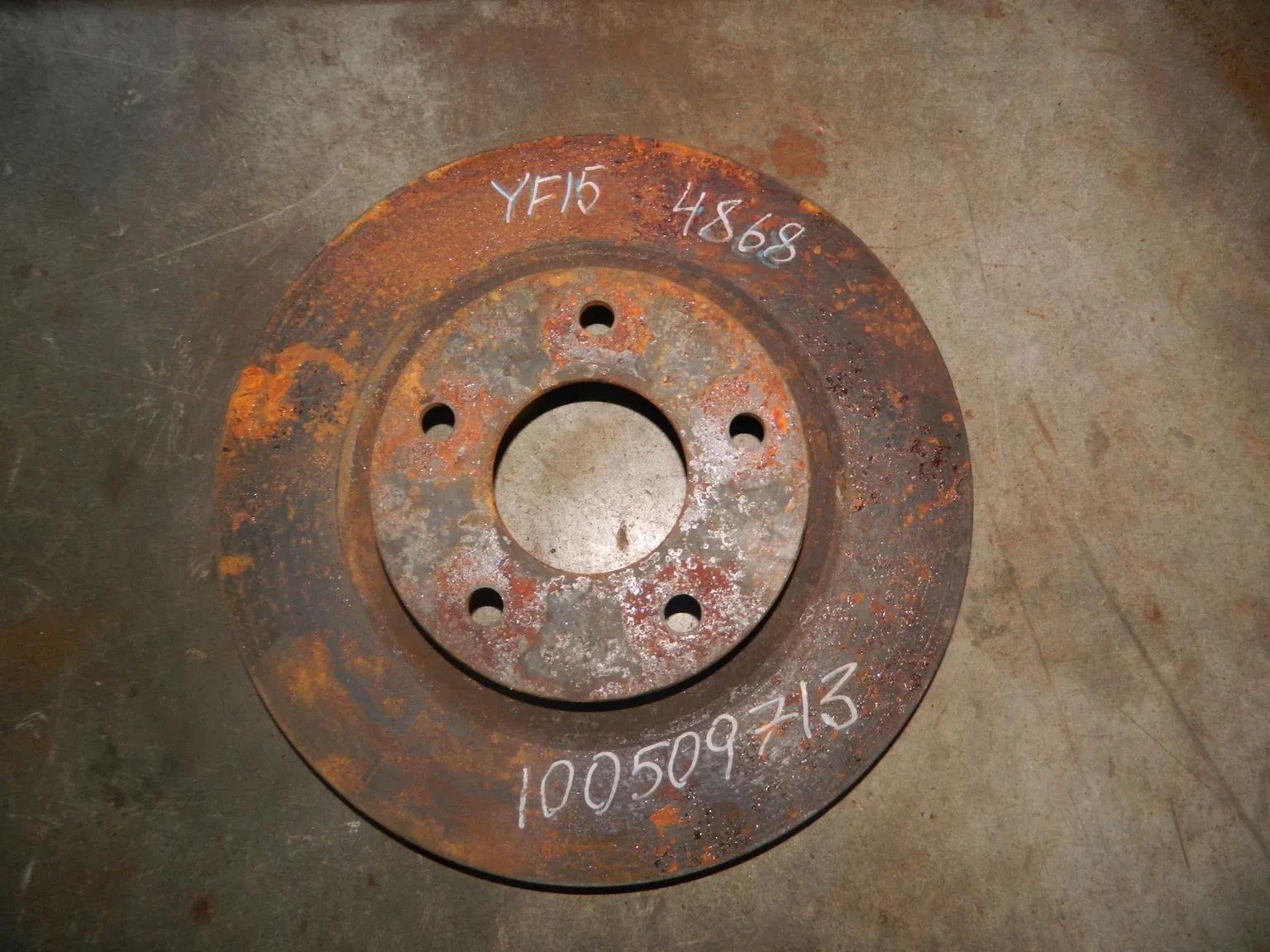 Диск тормозной NISSAN JUKE YF15 Перед (Контрактный) 100509713