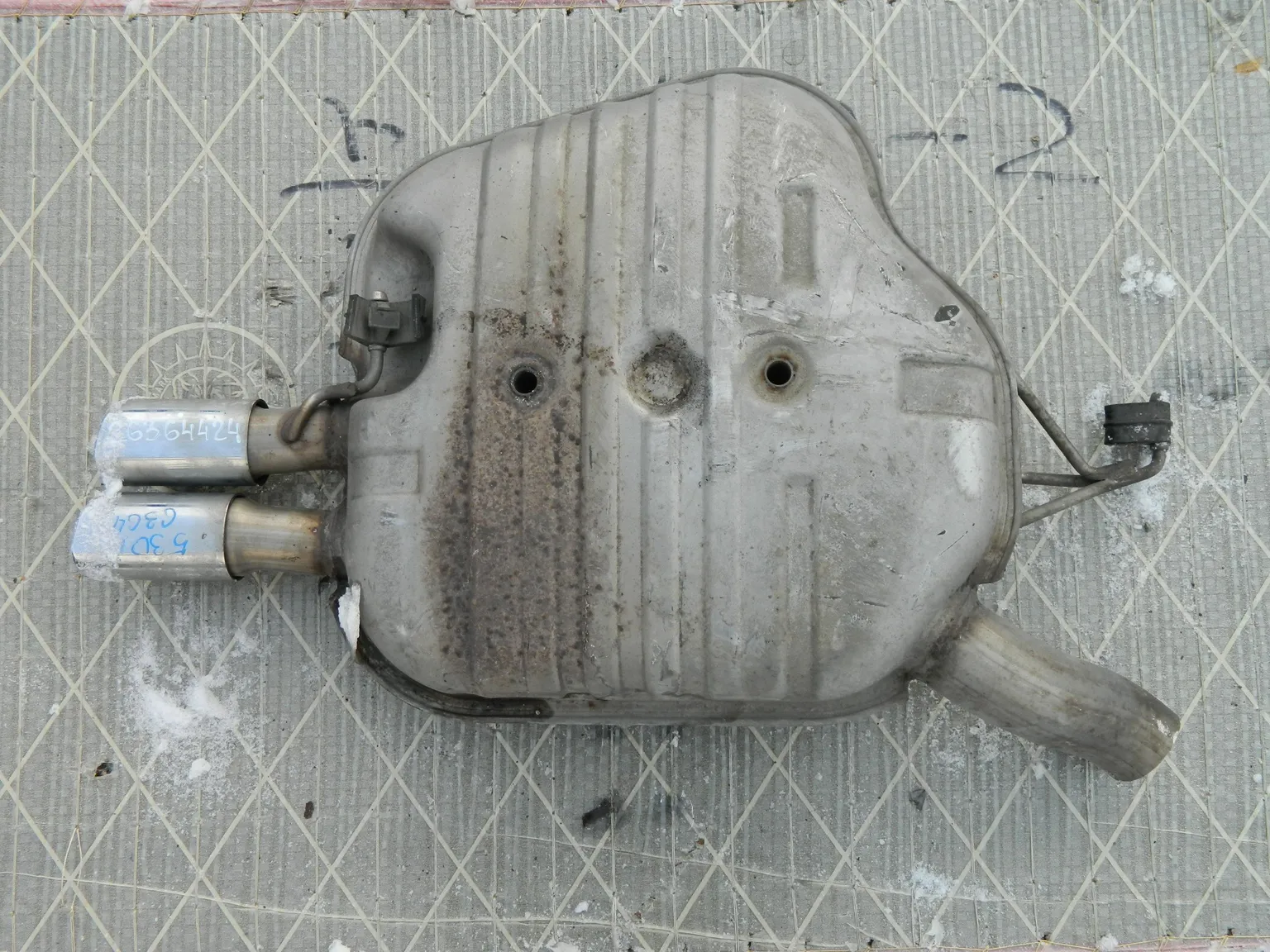 Глушитель BMW 5-SERIES E60 (Контрактный) 26364424