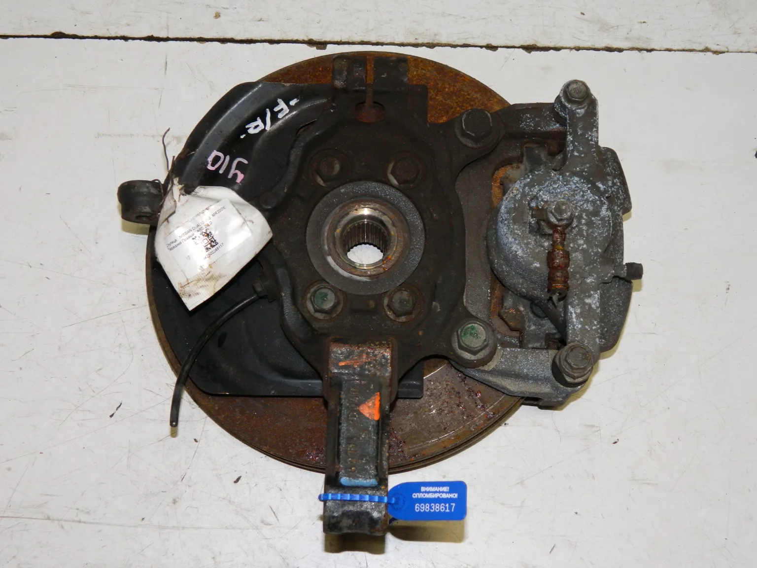 Ступица NISSAN QASHQAI J10 Перед Прав (Контрактный) 69838617