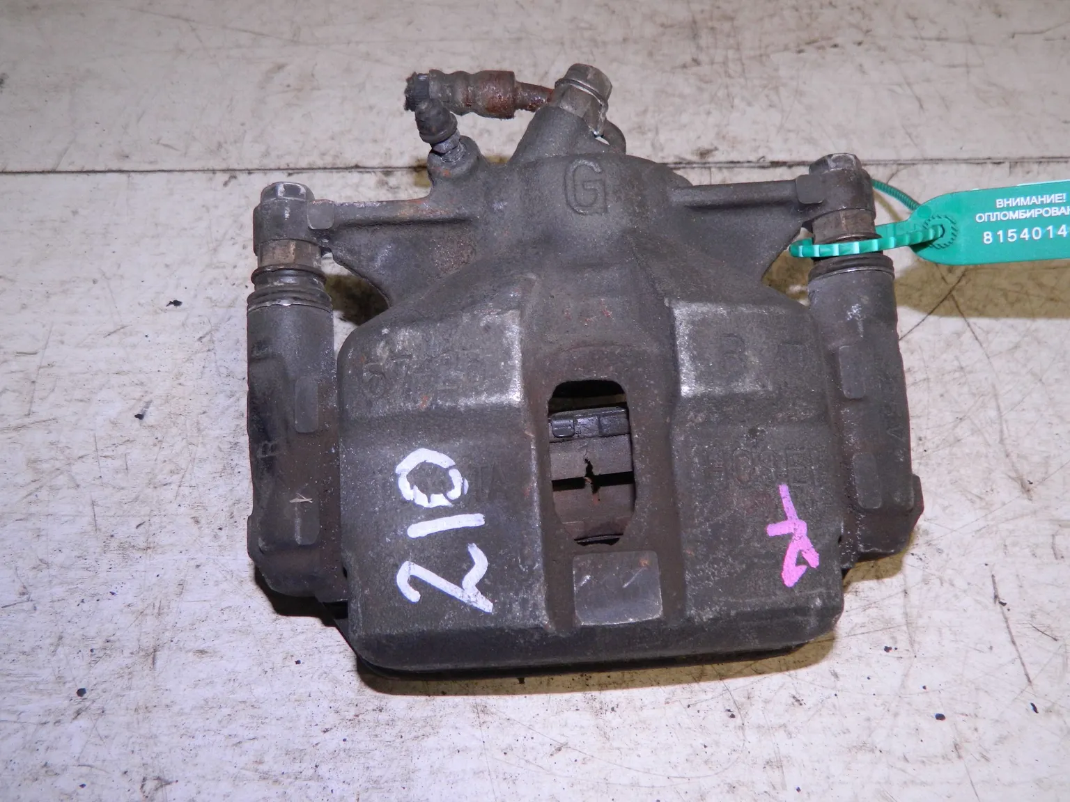 Суппорт TOYOTA CALDINA ST210 Перед Прав (Контрактный) 81540140